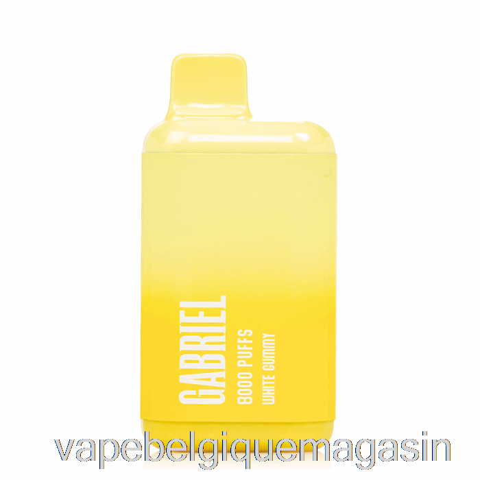 Vape Juice Uwell Gabriel Bf8000 Gomme Blanche Jetable